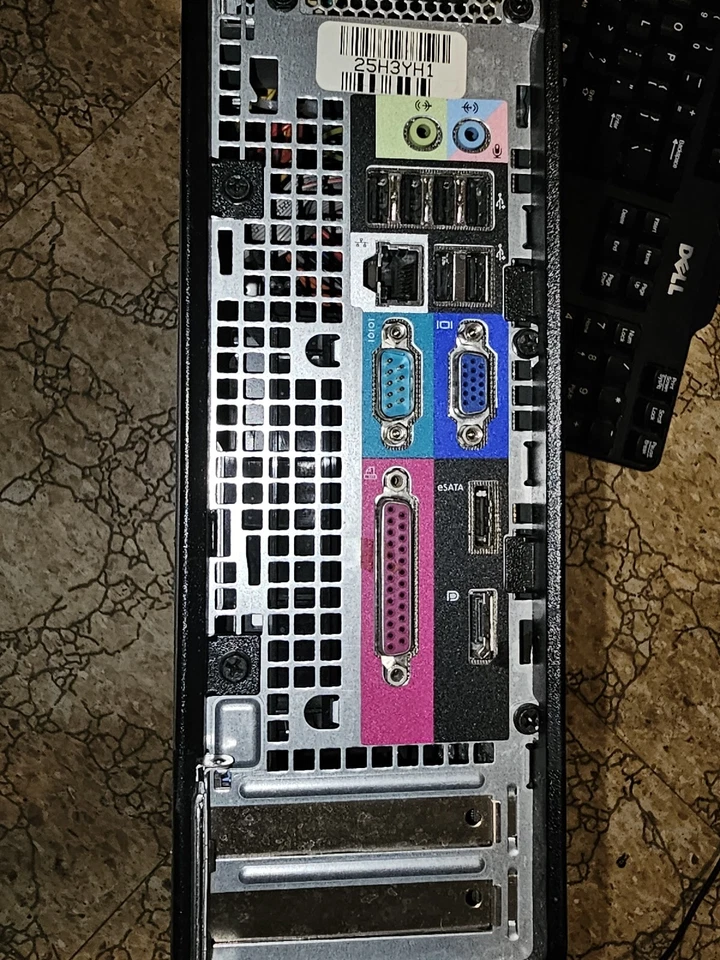 Dell Optiplex 760 SFF(Intel Core 2 Duo, 3.33GHz,200GB,4GB)Desktop Win10 w/19" TV - Image 4 of 4