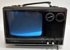 Vintage General electric Gaming 70s Television FA0410TX Tested