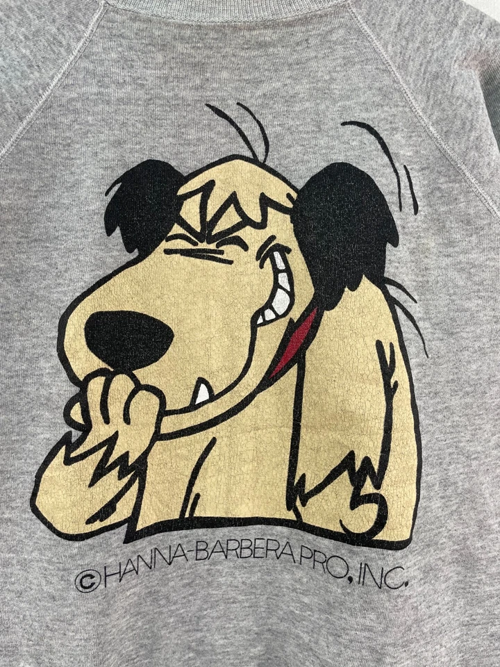 Sudadera De Colección Hanna Barbera Picapiedra Para Hombres M Gráfico Cuello Redondo Gris Hanes Foto 3 de 4