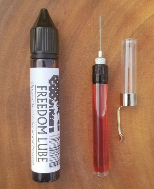 Freedom Lube Gun & Knife Oil Precision Needle Oiler Combo Pack