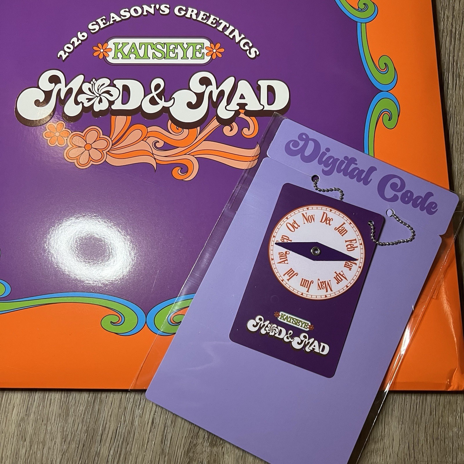 KATSEYE 2026 Season's Greetings MOD & MAD Weverse Video VOD Digital Access Code