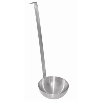 Thunder Group SLTL002 1 oz Stainless Steel Ladle w/ Hooked Handle