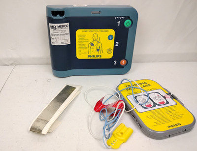Philips Heartstart FRx AED Trainer w/ Case & Pads