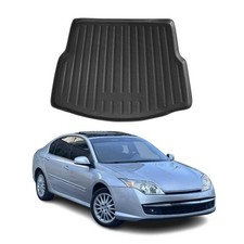Kofferraumwanne Laderaumwanne für Renault Laguna 2008-2015 Gummi TPE Schwarz