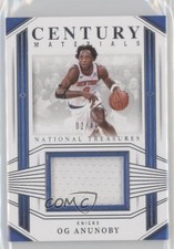 2023-24 Panini National Treasures Century Materials 2/49 OG Anunoby #CM-OGA 13rw
