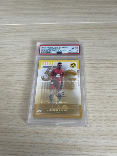 BVB Heroes Alexander Meyer PSA 8 Auto