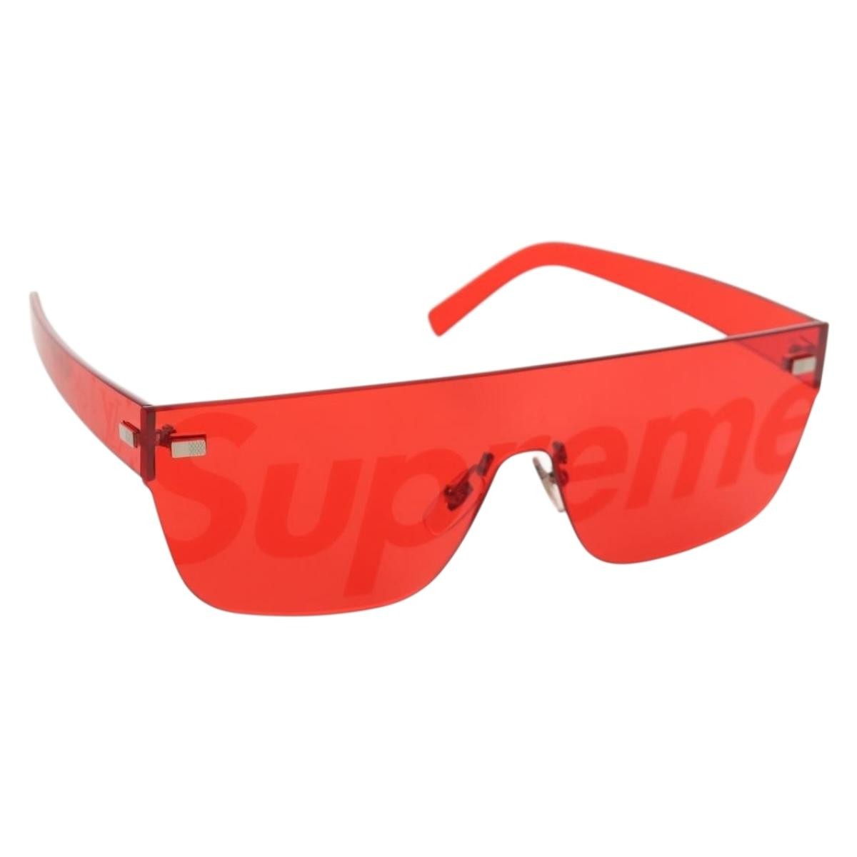 Louis Vuitton x Supreme Citymark SP Sunglasses - Auth Plast 184270SM Used Clean