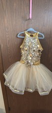 Weissman dance costume child IC Size Gold  it  s A Good Time  