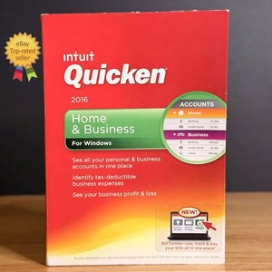⚡️QUICKEN Home And Business 2016 For WINDOWS PC - PLEASE READ BELOW ⚠️TESTED