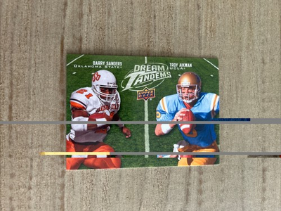 #ad #ad 2011 Upper Deck #DT 16 Barry Sanders Troy Aikman Dream Tandems $1.75