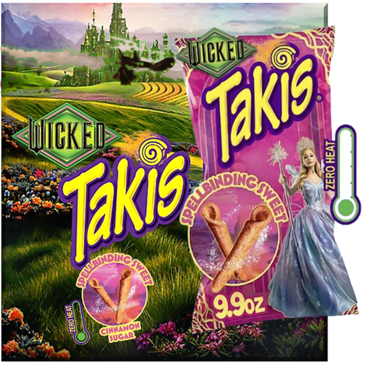 Takis LimitedEdition Wicked Spellbinding👸Witch Approv Sweet