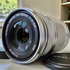 Olympus Digital 40-150mm f/4-5.6 ED MSC 1657 Telephoto Zoom Lens UNTESTED AS IS