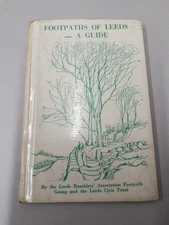  FOOTPATHS OF LEEDS A GUIDE  40 PAGE BOOKLET Ramblers  Association Ex Library