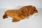 Wild Republic WALRUS Realistic Life-Like Stuffed Animal Plush Toy 15" Long EUC