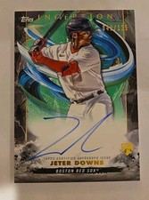 2023 Inception Base Rookie and Emerging Stars Green /125 Jeter Downs Auto RC