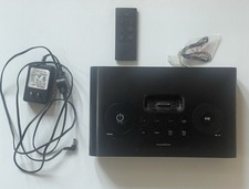 iHOME iP97 DUAL ALARM CLOCK RADIO SPEAKER DOCK FOR IPHONE  IPOD-BLACK-TESTED