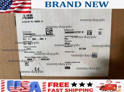 ACS510-01-060A-4 brand new ABB frequency converter with box, No Keypad