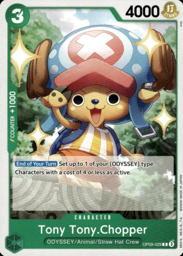• Tony Tony Chopper • OP09-029 C Emperors in the New World One Piece TCG NM