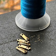 Miriam Haskell Restoration Slide Clasps Pat 3427691 Necklace or Bracelet 2 Pc