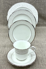Noritake Silver Palace 5 Piece Place Setting ...