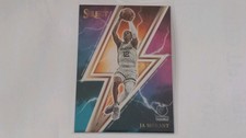 Ja Morant 2023-24 Select Thunder Lane Silver Prizm Insert #7 Memphis Grizzlies