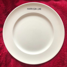 Harrison Line Plate - Ocean Liner Collectables