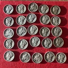90% Silver Mercury Dimes - Roll of 50 - $5 Face Value