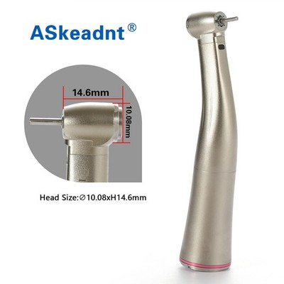 Dental 1:5 LED Fiber Optic Winkelstück Handstück mit Licht / Cartridge Rotor AS
