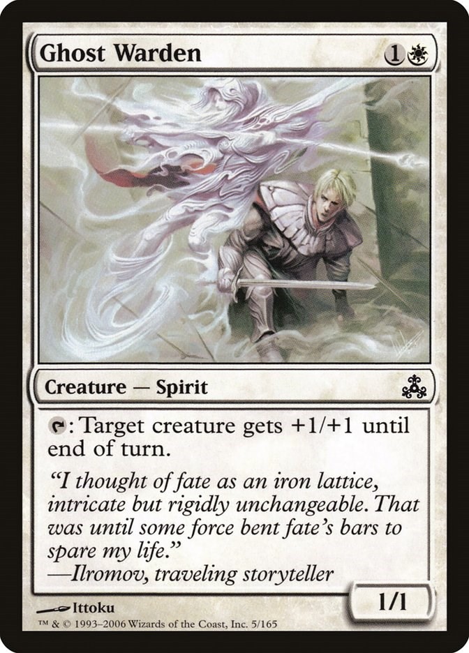 Guildpact Ghost Warden MTG Magic the Gathering NM