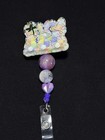 Retractable ID Holder Badge Reel With Dragonfly Charm — photo 1