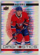 Nick Suzuki - 2020-21 Upper Deck Allure Diagnostics Red #D-3 Montreal Canadiens