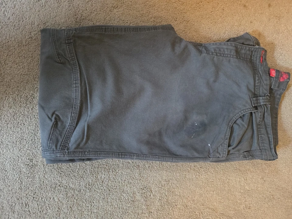 Mens Gray EMS Fencmender Cotton Pants 40x32 Pre-owned Great Condition - Image 4 of 4