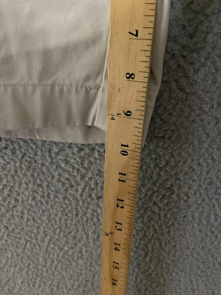 Pantalones Cortos Brooks Brothers Para Hombre Talla 32 Blanco Chino Adulto Algodón Foto 4 de 4