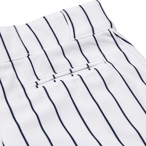 champro triple crown open bottom baseball pants white/black pinstripes Youth LG - Picture 3 of 8