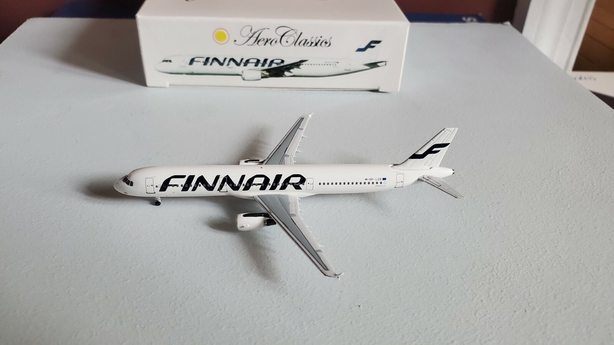 Aeroclassics Finnair A321-211 1:400 ACOHLZB 2010 Colors. OH-LZB | eBay