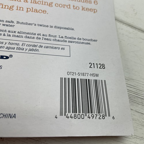 Turkey Schnürset 6 Schnürnadeln und Schnürkordel - Bild 8 von 8