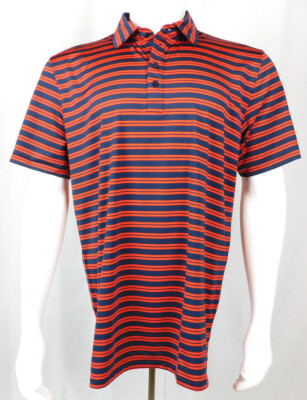 G/FORE Men's Golf Polo Shirt Red w/ Blue Stripe Sz XL NWT $110 | eBay