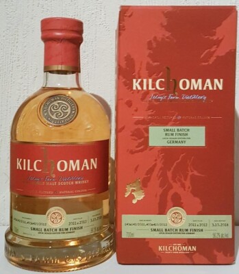 Whisky Kilchoman 7 Y Small Batch Rum Cask 2011-2018, 56,2%, 0,7l
