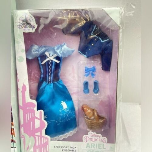 DISNEY STORE PRINZESSIN ARIELLE KLASSISCHE PUPPE MIT PUPPENBÜRSTE & ZUBEHÖRPAKET SET - Bild 3 von 9