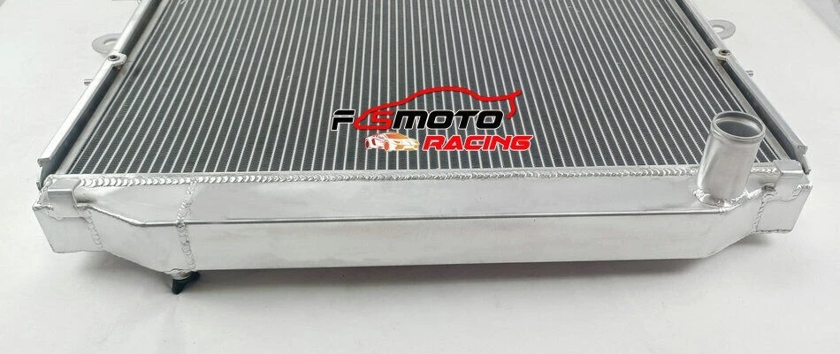 Radiador de aluminio para Toyota LandCruiser serie 100 1998-2007 HZJ105R HDJ100R MT Foto 4 de 4