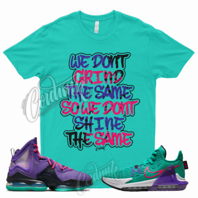 GRIND Shirt for LeBron 19 Purple Teal South Beach Emerald Witness 6 Wild Berry 1
