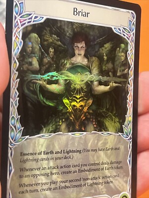 Flesh and Blood FAB Briar - HER047 Near Mint Cold Foil Promos | eBay
