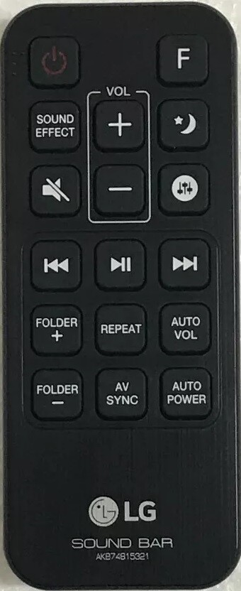 Оригинальная звуковая панель LG Fernbedienung AKB74935601 для SH7 / SH7B / SH8 / SH8B