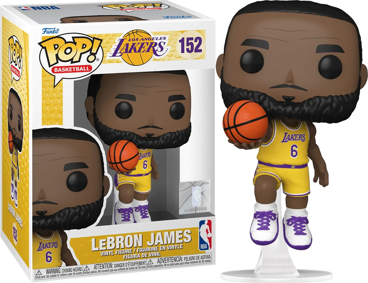 Funko POP! Basketball: Los Angeles Lakers - LeBron James #152