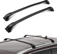 Black Roof Rack Luggage Carrier For 2014-2019 Toyota Highlander XLE/Limited