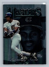 1997 Topps Finest Masters Silver Embossed Sammy Sosa #277 Chicago Cubs