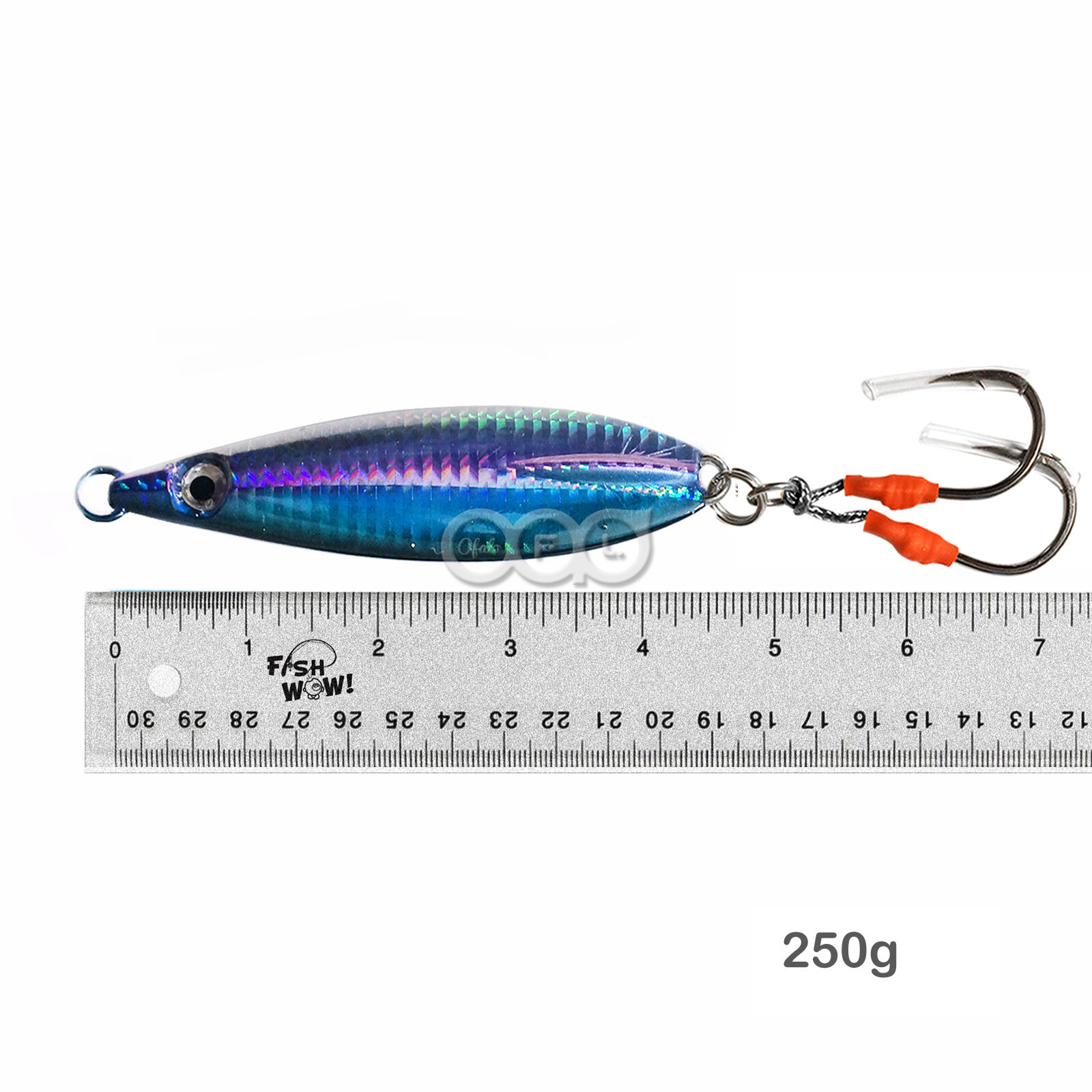 10pcs 9oz Fishing Flat Fish Jig 250g Speed Vertical butterfly Lures Random Color - Image 2