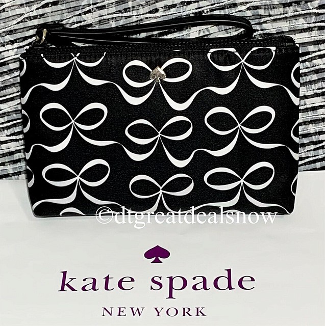 kate spade jae medium double zip wristlet