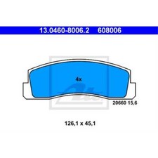 Plaquette de frein Lada NIVA