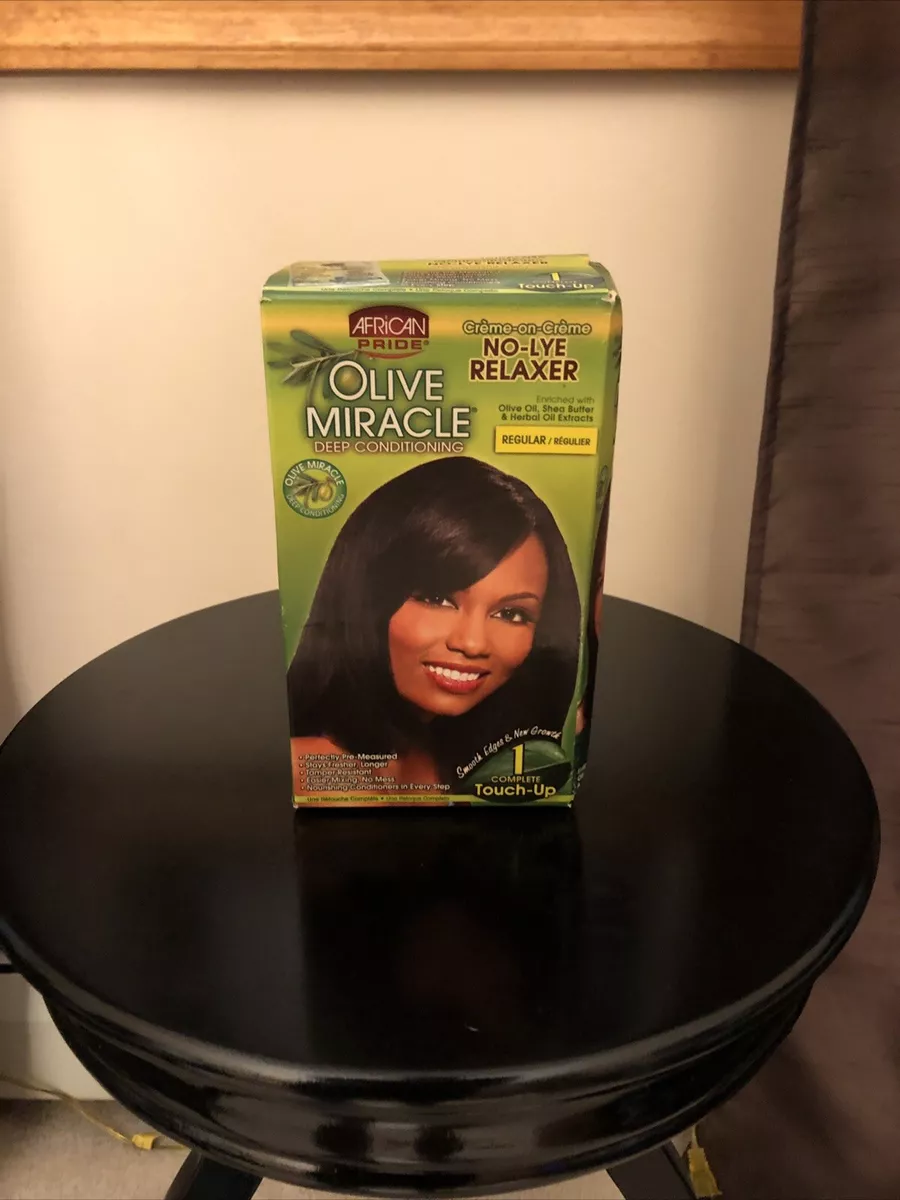 African pride olive miracle outlet no lye relaxer